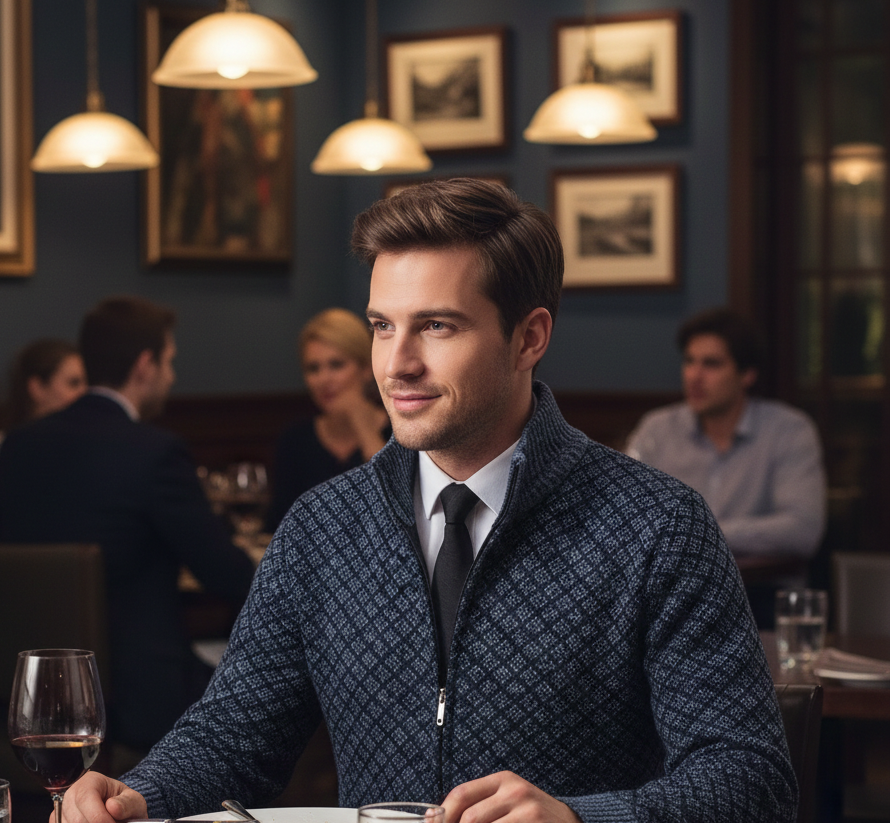 Maxwell | Luxe Casual Cardigan